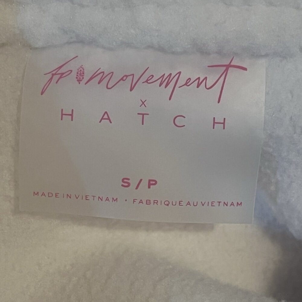 NWT $178 Free People X Hatch Maternity Jacket Small Hit The Slopes Fleece Coat - Picture 11 of 11